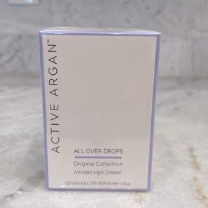 Active Argan All Over Drops for Face Body Hair